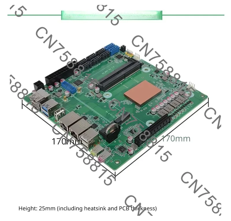 Scheda madre Mini ITX AMD Ryze - Mini Itx Dual 2.5G Nas Motherboard recensione e prezzo