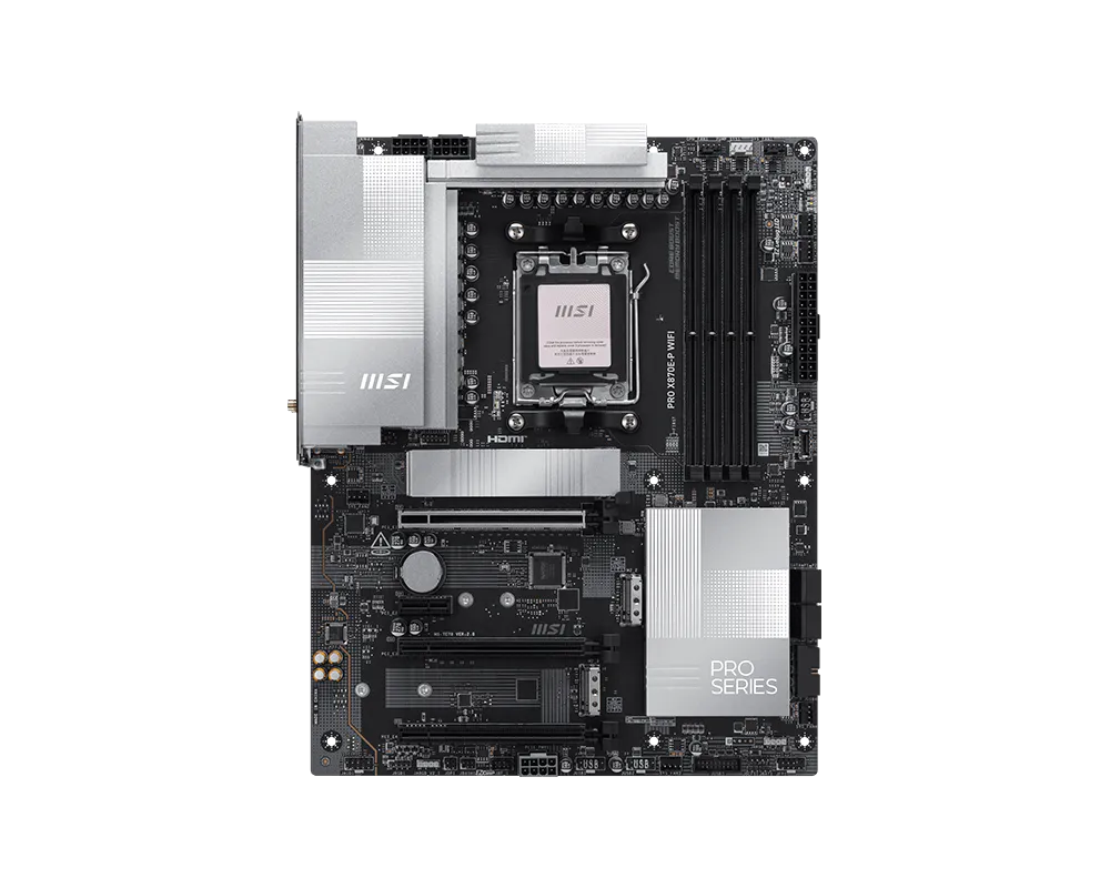 Scheda Madre MSI PRO X870E-P W - X870E Atx Motherboard recensione e prezzo